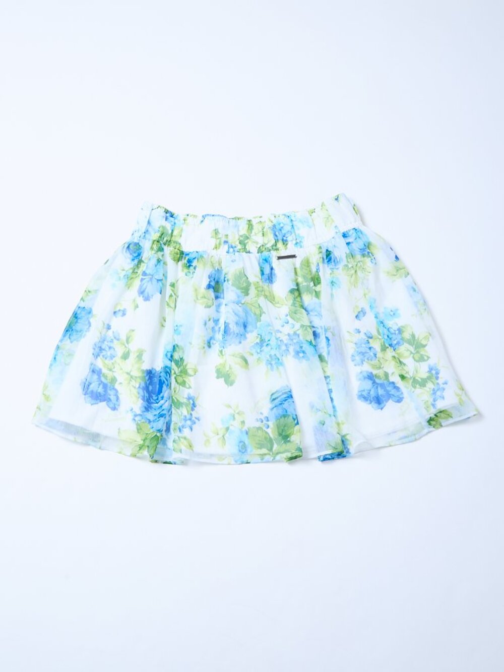 Abercrombie & Fitch Sheer Chiffon Floral Print Mini Skirt Fairycore Cottagecore